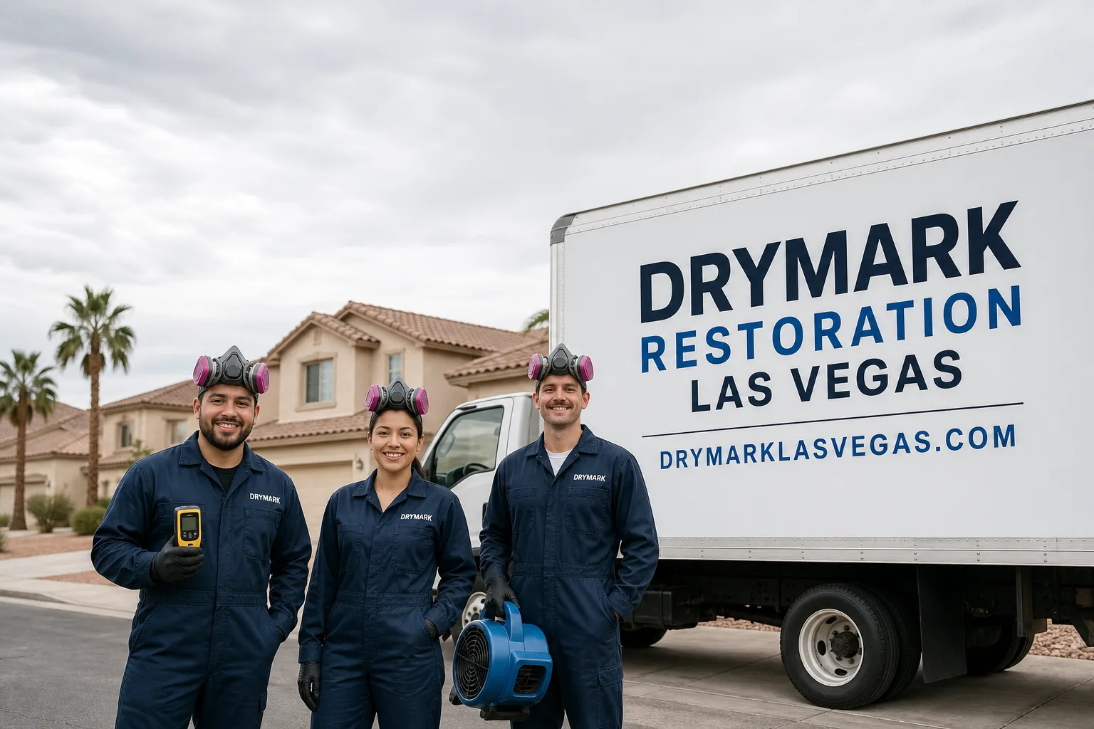 DryMark Restoration Las Vegas damage restoration team